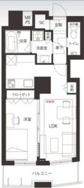 ザ・パークハウス西新宿タワー60 3階 間取り図