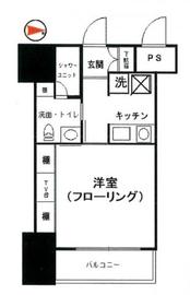 Totsu Residence Shiba (東通レジデンス芝) 403 間取り図