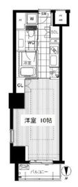 コンパートメント東京中央 3階 間取り図
