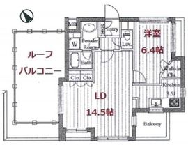 フィールM西新宿 3階 間取り図