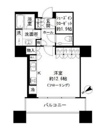 東京ツインパークス ライトウィング 4階 間取り図