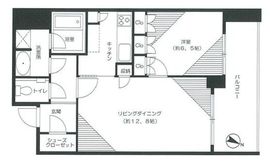 赤坂タワーレジデンス トップオブザヒル 12階 間取り図