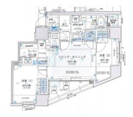 クラッシィハウス千代田富士見 5階 間取り図