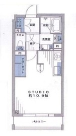 ファミール新宿グランスイートタワー 2階 間取り図