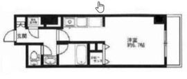 HF駒沢公園レジデンスタワー 1501 間取り図