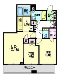 アトラスタワー西新宿 20階 間取り図