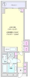 セントラルレジデンス新宿シティタワー 5階 間取り図