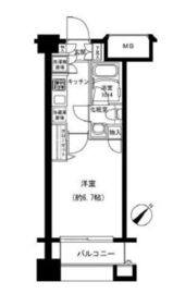 パレステュディオ神楽坂シティタワー 3階 間取り図