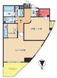NK青山ホームズ 613 間取り図