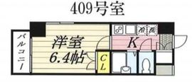 HF武蔵小山レジデンス 409 間取り図