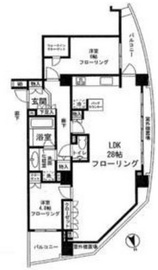 ドレッセ目黒インプレスタワー 23階 間取り図
