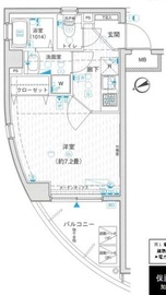 ラグジュアリーアパートメント目黒東山 1階 間取り図