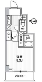 ALTERNA亀戸Ⅱ (オルタナ亀戸Ⅱ) 502 間取り図