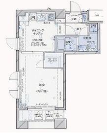 パレステュディオ神楽坂シティタワー 10階 間取り図