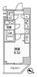 ALTERNA横濱阪東橋 (オルタナ横濱阪東橋) 608 間取り図