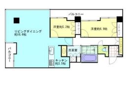 D'グラフォート横浜クルージングタワー 15階 間取り図