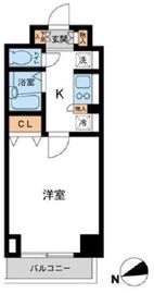 Cassia Kawasaki Residence (カッシア川崎レジデンス) 904 間取り図