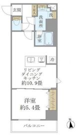 PREMIUM CUBE 上野 (プレミアムキューブ上野) 10階 間取り図