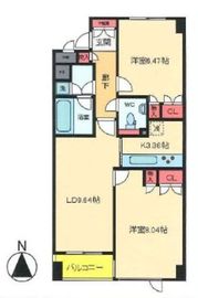 NK青山ホームズ 507 間取り図