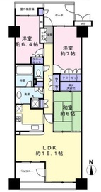 イッツ東京フォーサイトスクエア 6階 間取り図
