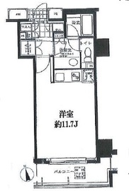 アリビオーレ神楽坂シティタワー 3階 間取り図