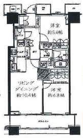 ザ・東京タワーズ シータワー 5階 間取り図