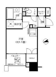 ファミール新宿グランスイートタワー 5階 間取り図