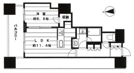 富久クロスコンフォートタワー(Tomihisa Cross)  4階 間取り図