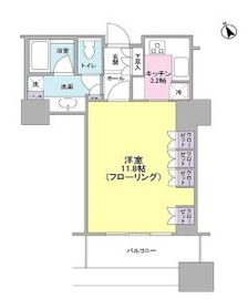 東京ツインパークス レフトウィング 17階 間取り図