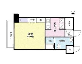 Totsu Residence Shiba (東通レジデンス芝) 310 間取り図