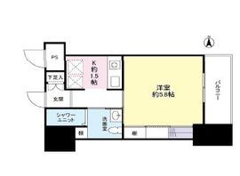 Totsu Residence Shiba (東通レジデンス芝) 503 間取り図