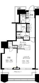 富久クロスコンフォートタワー(Tomihisa Cross)  7階 間取り図