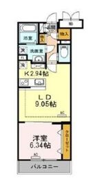 BLESS北新宿 1042 間取り図