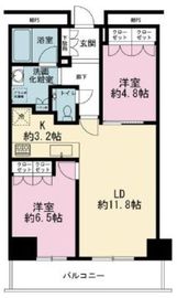 ザ・パークハウス新宿タワー 5階 間取り図