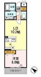 BLESS北新宿 1044 間取り図