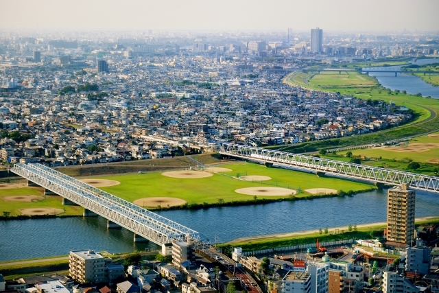 東京, 低地