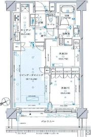 常盤松ハウス 3階 間取り図