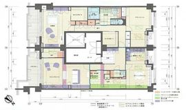 パークハウス六本木麻布三河台 7階 間取り図