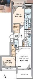 目白ガーデンヒルズ 7階 間取り図