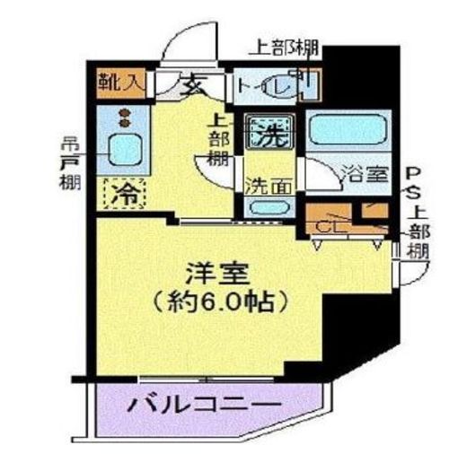 We Will 八丁堀 2階 間取り図