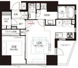 ディアクオーレ白金高輪 7階 間取り図