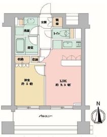 プライア渋谷 3階 間取り図
