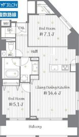 レグノ・セレーノ 4階 間取り図