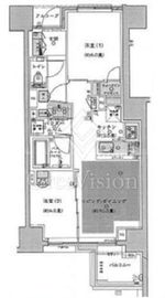 ミッドタウンコンド四谷 7階 間取り図
