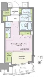コンフォリア目黒青葉台 4階 間取り図