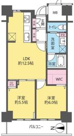 イーストコア曳舟一番館 13階 間取り図