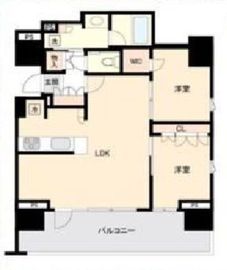 クレヴィア文京根津 3階 間取り図