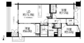 ニューライズシティ東京ベイハイライズ 4階 間取り図
