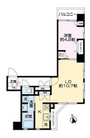 インシティ浜松町 2階 間取り図