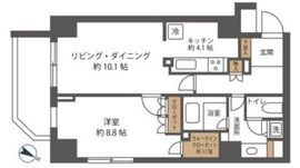 パルテール目黒青葉台 1階 間取り図